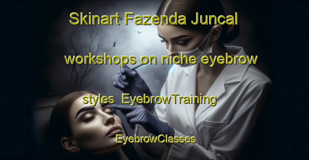 Skinart Fazenda Juncal workshops on niche eyebrow styles | EyebrowTraining | EyebrowClasses | SkinartTraining-Brazil