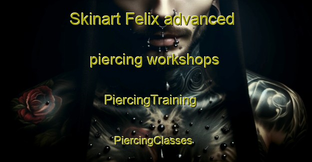 Skinart Felix advanced piercing workshops | PiercingTraining | PiercingClasses | SkinartTraining-Brazil