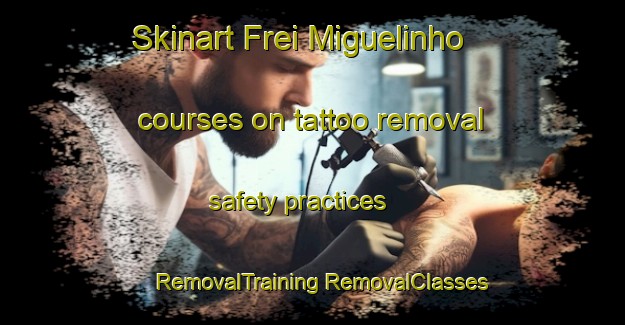 Skinart Frei Miguelinho courses on tattoo removal safety practices | #RemovalTraining #RemovalClasses #SkinartTraining-Brazil