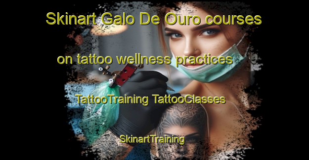 Skinart Galo De Ouro courses on tattoo wellness practices | #TattooTraining #TattooClasses #SkinartTraining-Brazil