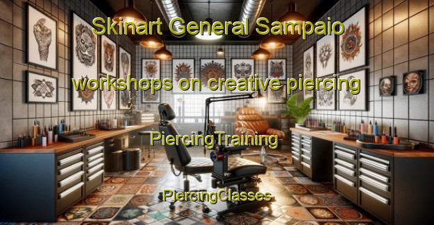 Skinart General Sampaio workshops on creative piercing | #PiercingTraining #PiercingClasses #SkinartTraining-Brazil