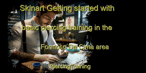Skinart Getting started with basic piercing training in the Formoso De Cima area | PiercingTraining | PiercingClasses | SkinartTraining-Brazil