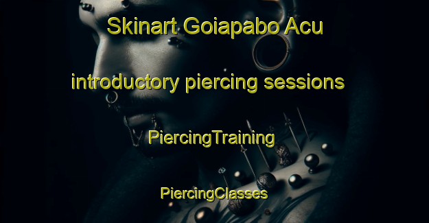 Skinart Goiapabo Acu introductory piercing sessions | #PiercingTraining #PiercingClasses #SkinartTraining-Brazil