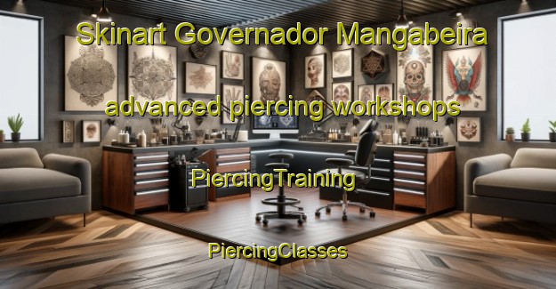 Skinart Governador Mangabeira advanced piercing workshops | #PiercingTraining #PiercingClasses #SkinartTraining-Brazil