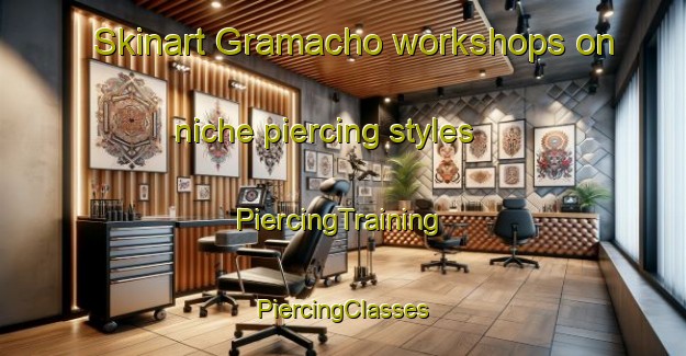 Skinart Gramacho workshops on niche piercing styles | #PiercingTraining #PiercingClasses #SkinartTraining-Brazil