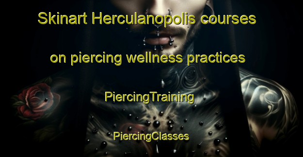 Skinart Herculanopolis courses on piercing wellness practices | #PiercingTraining #PiercingClasses #SkinartTraining-Brazil