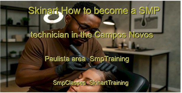 Skinart How to become a SMP technician in the Campos Novos Paulista area | SmpTraining | SmpClasses | SkinartTraining-Brazil