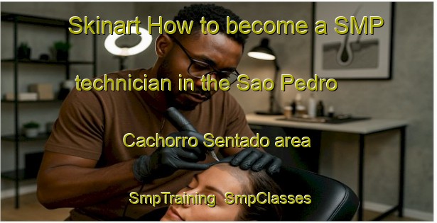 Skinart How to become a SMP technician in the Sao Pedro   Cachorro Sentado area | SmpTraining | SmpClasses | SkinartTraining-Brazil