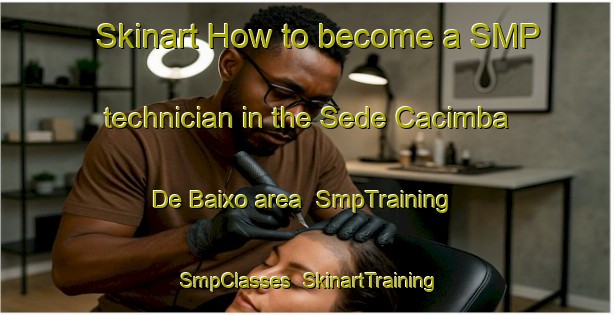 Skinart How to become a SMP technician in the Sede Cacimba De Baixo area | SmpTraining | SmpClasses | SkinartTraining-Brazil