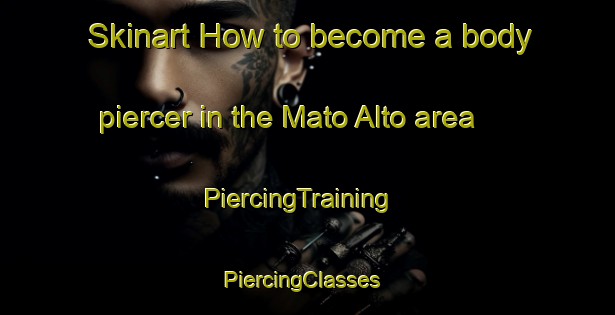 Skinart How to become a body piercer in the Mato Alto area | PiercingTraining | PiercingClasses | SkinartTraining-Brazil