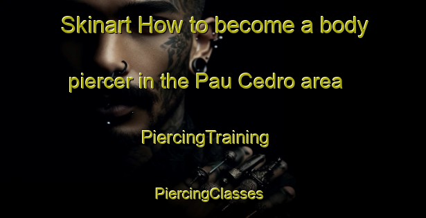 Skinart How to become a body piercer in the Pau Cedro area | PiercingTraining | PiercingClasses | SkinartTraining-Brazil