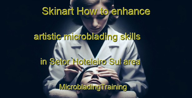 Skinart How to enhance artistic microblading skills in Setor Hoteleiro Sul area | MicrobladingTraining | MicrobladingClasses | SkinartTraining-Brazil