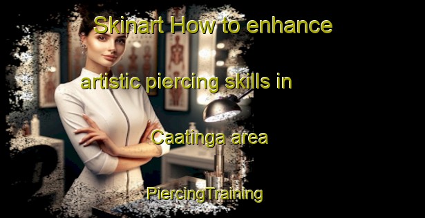 Skinart How to enhance artistic piercing skills in Caatinga area | PiercingTraining | PiercingClasses | SkinartTraining-Brazil