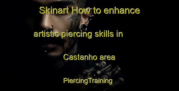 Skinart How to enhance artistic piercing skills in Castanho area | #PiercingTraining #PiercingClasses #SkinartTraining-Brazil