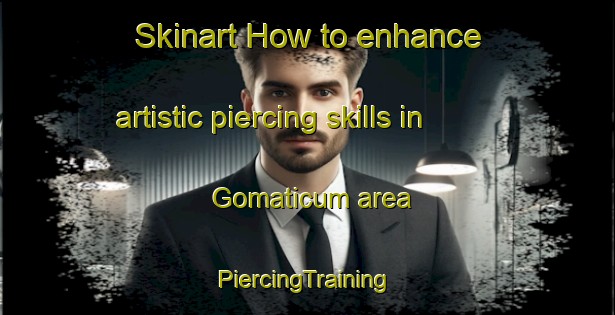 Skinart How to enhance artistic piercing skills in Gomaticum area | #PiercingTraining #PiercingClasses #SkinartTraining-Brazil