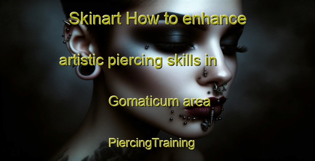 Skinart How to enhance artistic piercing skills in Gomaticum area | PiercingTraining | PiercingClasses | SkinartTraining-Brazil
