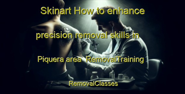 Skinart How to enhance precision removal skills in Piquera area | RemovalTraining | RemovalClasses | SkinartTraining-Brazil