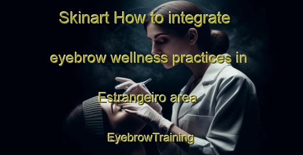 Skinart How to integrate eyebrow wellness practices in Estrangeiro area | EyebrowTraining | EyebrowClasses | SkinartTraining-Brazil
