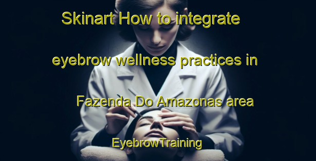 Skinart How to integrate eyebrow wellness practices in Fazenda Do Amazonas area | EyebrowTraining | EyebrowClasses | SkinartTraining-Brazil