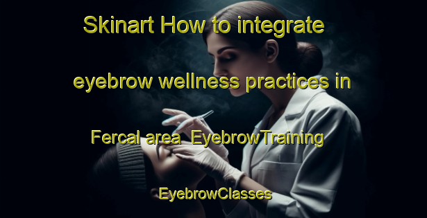 Skinart How to integrate eyebrow wellness practices in Fercal area | EyebrowTraining | EyebrowClasses | SkinartTraining-Brazil