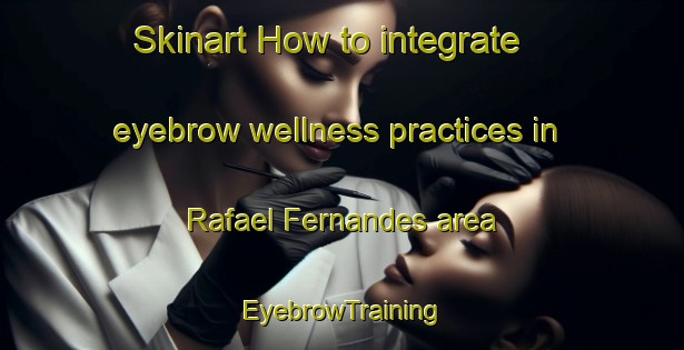 Skinart How to integrate eyebrow wellness practices in Rafael Fernandes area | EyebrowTraining | EyebrowClasses | SkinartTraining-Brazil