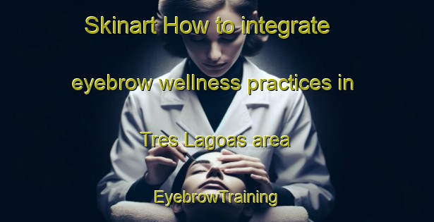 Skinart How to integrate eyebrow wellness practices in Tres Lagoas area | EyebrowTraining | EyebrowClasses | SkinartTraining-Brazil