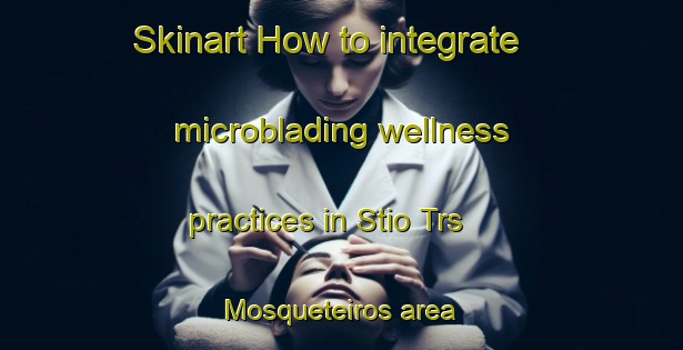 Skinart How to integrate microblading wellness practices in Stio Trs Mosqueteiros area | MicrobladingTraining | MicrobladingClasses | SkinartTraining-Brazil