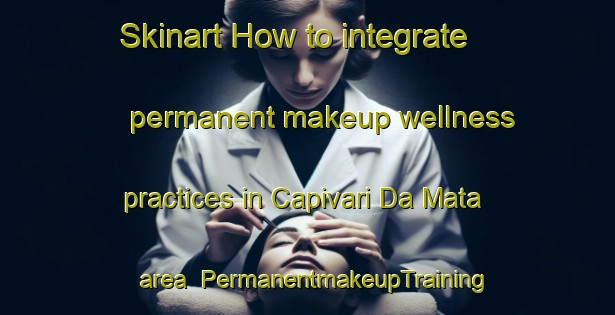 Skinart How to integrate permanent makeup wellness practices in Capivari Da Mata area | PermanentmakeupTraining | PermanentmakeupClasses | SkinartTraining-Brazil