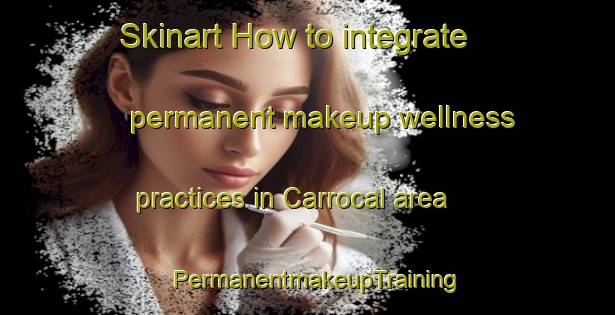 Skinart How to integrate permanent makeup wellness practices in Carrocal area | PermanentmakeupTraining | PermanentmakeupClasses | SkinartTraining-Brazil