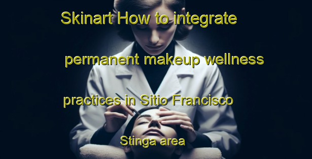 Skinart How to integrate permanent makeup wellness practices in Sitio Francisco Stinga area | PermanentmakeupTraining | PermanentmakeupClasses | SkinartTraining-Brazil
