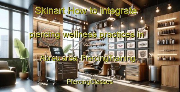 Skinart How to integrate piercing wellness practices in Abreu area | #PiercingTraining #PiercingClasses #SkinartTraining-Brazil