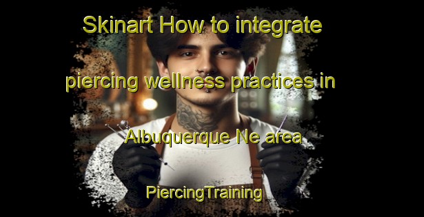 Skinart How to integrate piercing wellness practices in Albuquerque Ne area | PiercingTraining | PiercingClasses | SkinartTraining-Brazil