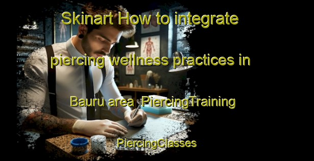 Skinart How to integrate piercing wellness practices in Bauru area | #PiercingTraining #PiercingClasses #SkinartTraining-Brazil