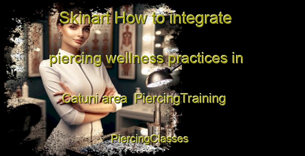 Skinart How to integrate piercing wellness practices in Catuni area | PiercingTraining | PiercingClasses | SkinartTraining-Brazil