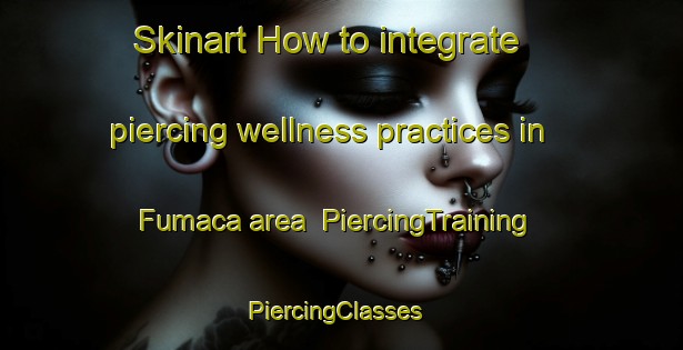 Skinart How to integrate piercing wellness practices in Fumaca area | PiercingTraining | PiercingClasses | SkinartTraining-Brazil