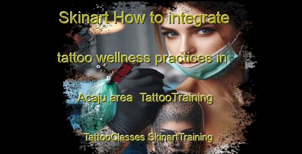 Skinart How to integrate tattoo wellness practices in Acaju area | #TattooTraining #TattooClasses #SkinartTraining-Brazil