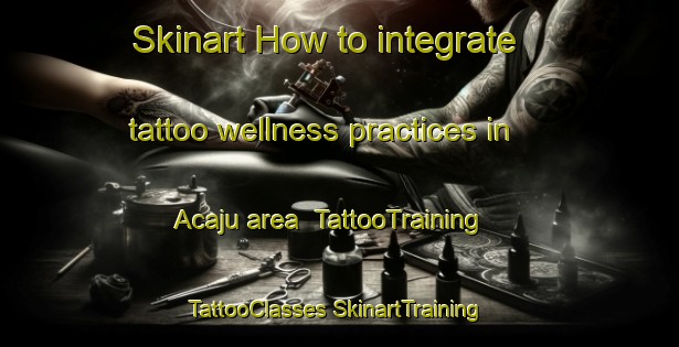 Skinart How to integrate tattoo wellness practices in Acaju area | #TattooTraining #TattooClasses #SkinartTraining-Brazil