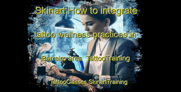 Skinart How to integrate tattoo wellness practices in Barreiro area | #TattooTraining #TattooClasses #SkinartTraining-Brazil