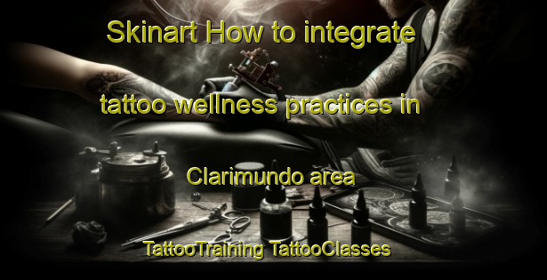 Skinart How to integrate tattoo wellness practices in Clarimundo area | #TattooTraining #TattooClasses #SkinartTraining-Brazil