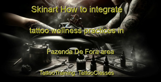 Skinart How to integrate tattoo wellness practices in Fazenda De Fora area | TattooTraining | TattooClasses | SkinartTraining-Brazil