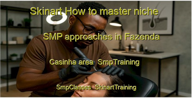Skinart How to master niche SMP approaches in Fazenda Casinha area | SmpTraining | SmpClasses | SkinartTraining-Brazil