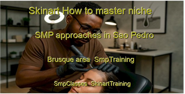 Skinart How to master niche SMP approaches in Sao Pedro  Brusque area | SmpTraining | SmpClasses | SkinartTraining-Brazil