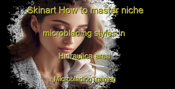 Skinart How to master niche microblading styles in Hidraulica area | MicrobladingTraining | MicrobladingClasses | SkinartTraining-Brazil