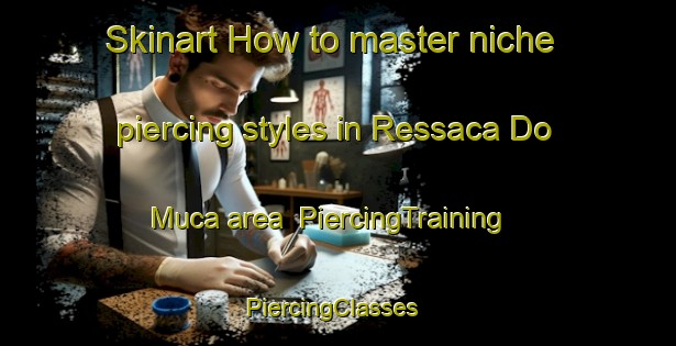 Skinart How to master niche piercing styles in Ressaca Do Muca area | PiercingTraining | PiercingClasses | SkinartTraining-Brazil