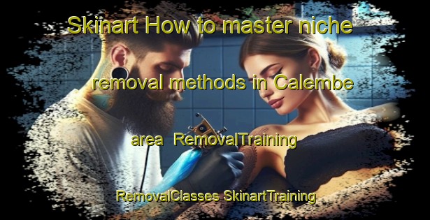 Skinart How to master niche removal methods in Calembe area | #RemovalTraining #RemovalClasses #SkinartTraining-Brazil