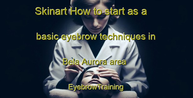 Skinart How to start as a basic eyebrow techniques in Bela Aurora area | EyebrowTraining | EyebrowClasses | SkinartTraining-Brazil