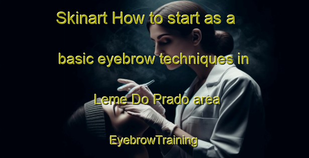 Skinart How to start as a basic eyebrow techniques in Leme Do Prado area | EyebrowTraining | EyebrowClasses | SkinartTraining-Brazil