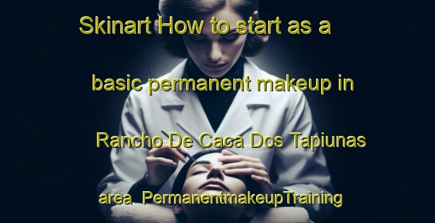 Skinart How to start as a basic permanent makeup in Rancho De Caca Dos Tapiunas area | PermanentmakeupTraining | PermanentmakeupClasses | SkinartTraining-Brazil