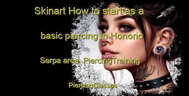 Skinart How to start as a basic piercing in Honorio Serpa area | PiercingTraining | PiercingClasses | SkinartTraining-Brazil