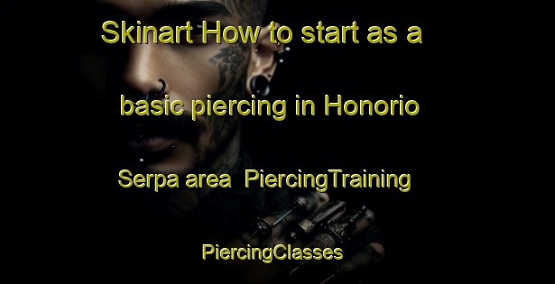 Skinart How to start as a basic piercing in Honorio Serpa area | PiercingTraining | PiercingClasses | SkinartTraining-Brazil